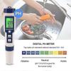 5-in-1 Electronic Ph Meter, Measure Ph & Tds & Ec Salinity & Temperature Water Quality Tester