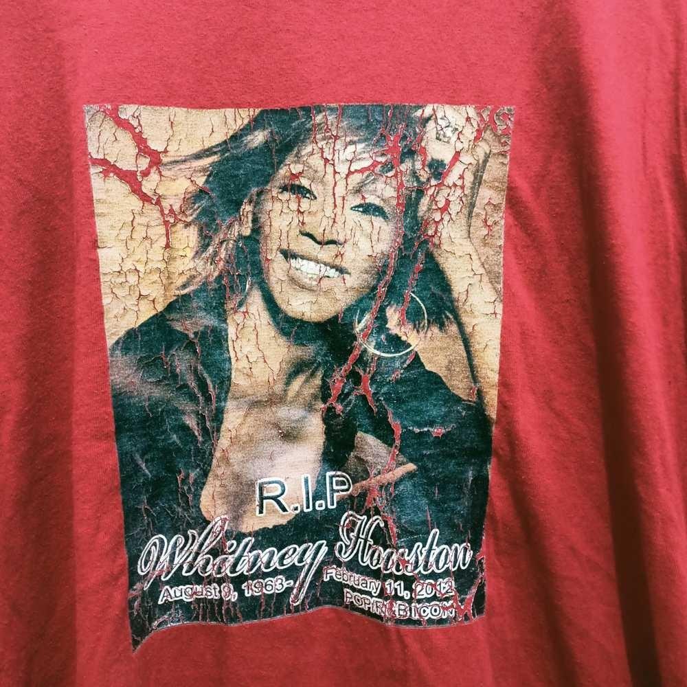 Hot New Whitney Houston RIP Shirt Gift For Fans Red S-5XL FF165 Unisex T-Shirt XXXL