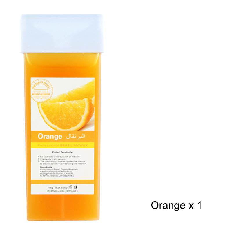 Roll On Refill Hair Removal Wax Painless Depilatory Wax Roller Honey Wax Body Hair Removal For Any Roll On Wax Warmer Cartridge