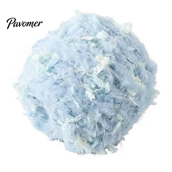 Hilo de Ganchillo Suave 33M Hilo Mezcla de Piel Sintética, Hilo Mohair Peludo para Tejer Principiantes, Suéter Bufanda Sombrero DIY Tejiendo Colorido Manualidad Suave