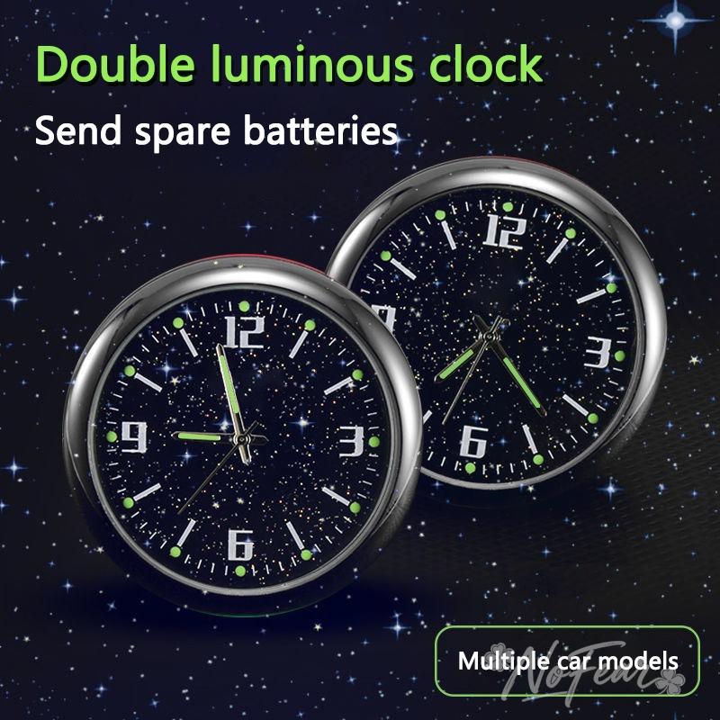 Car Starry Night-light Clock For BMW M E46 E90 E60 F30 G20 X1 X2 X3 X4 X5 X6 X7 Z4 i3 i4 i5 i7 M2 M3 F10 Watch Dashboard Clock XU7