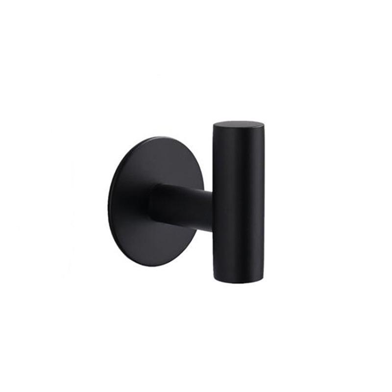 1/2Pcs Stainless Steel Silver Wall Hanging Hook Bathroom Hardware Set Towel Rack Toilet Paper Holder Organizer Bar Accessories