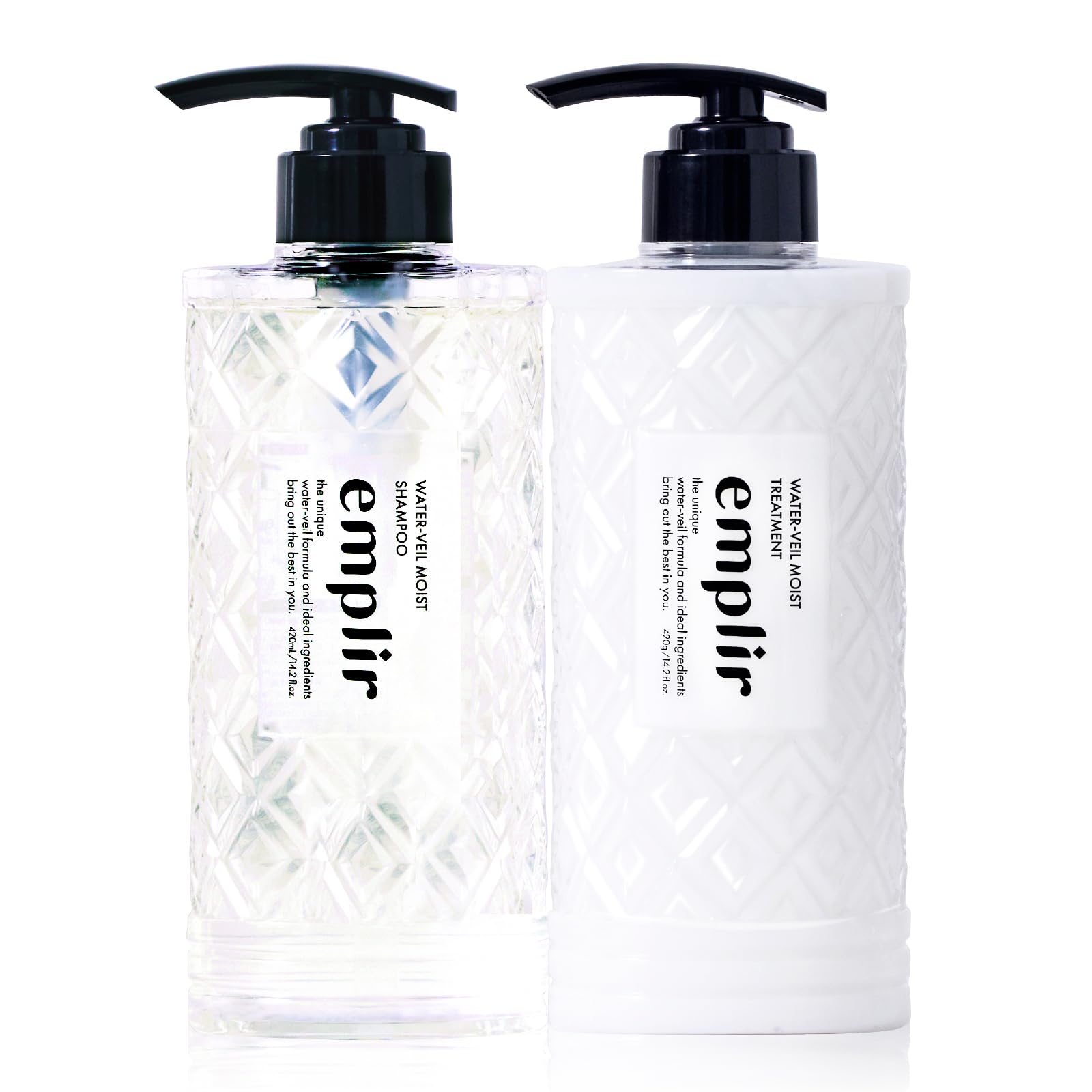 emplir Water Veil Moist Shampoo & Treatment 420mL Set