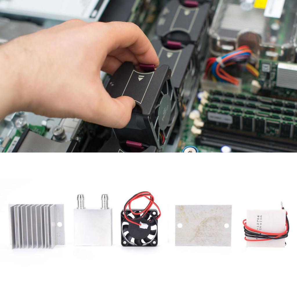 TEC1?12706 Kühlkörper Thermoelektrisches Kühlermodul 70W Wasserkühlungssystem-Kit