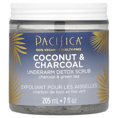 Pacifica, Cocco & Carbone, Scrub Detox per Ascelle, 7 oz (205 ml)