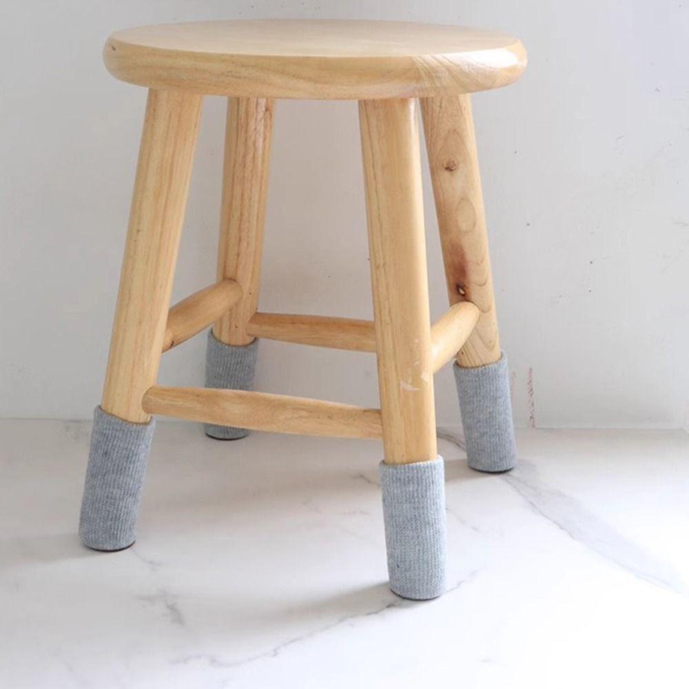 4pcs High Elastic Chair Leg Cover Scratch Prevention Chair Floor Protectors  Furniture Protection