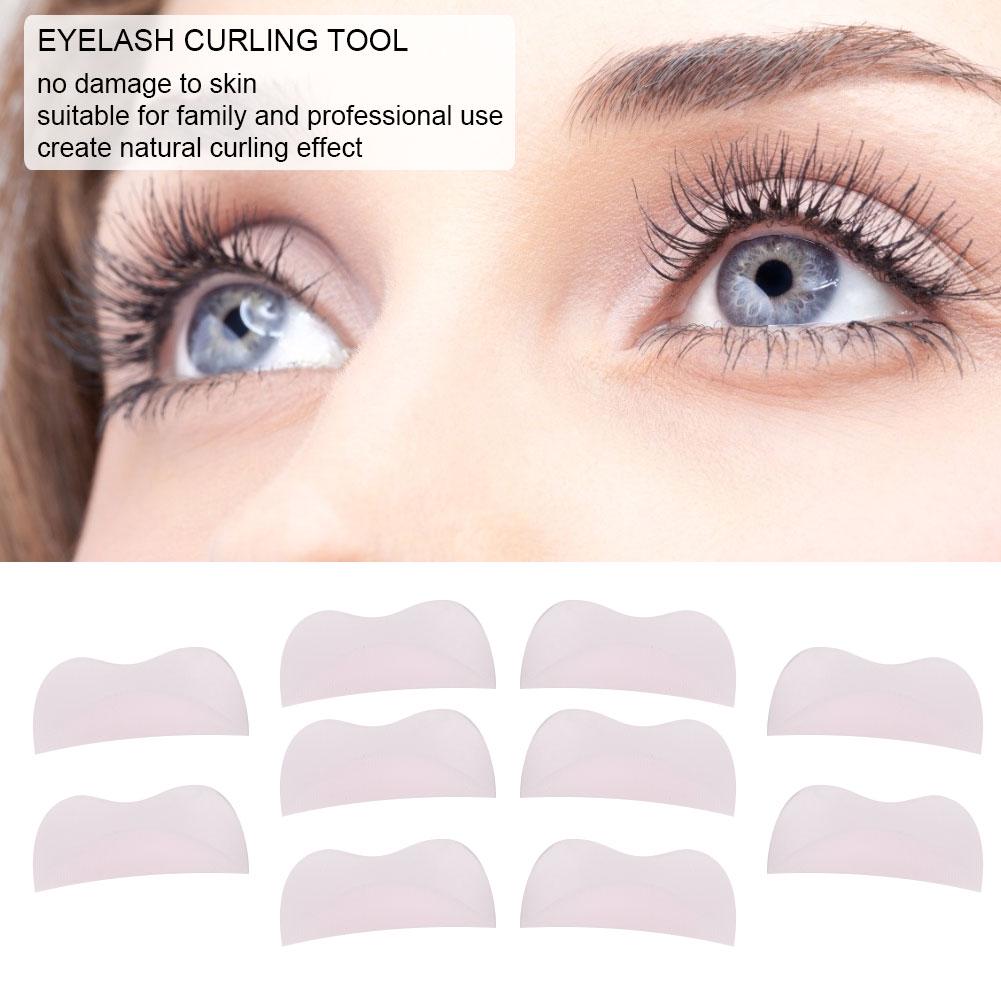 10 Par Ögonfranspermanentkudde Locktångverktyg Ögonfransskyddskudde Ögonfranslockare Applikator