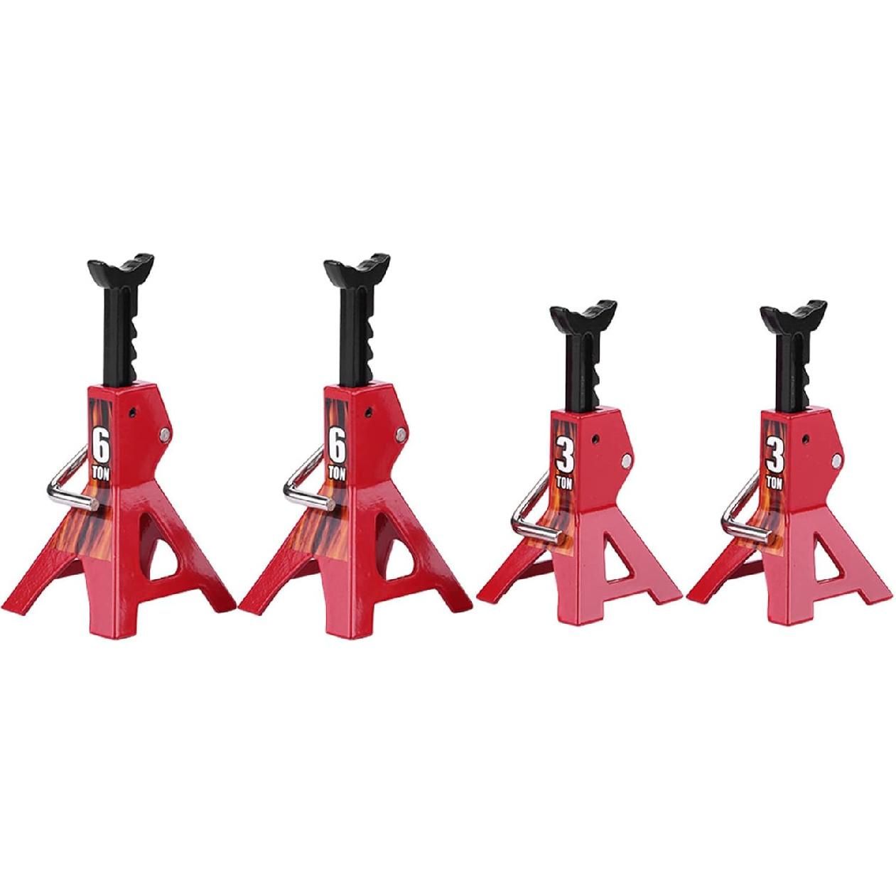 

Mini 6 Ton 3 Ton Metal Simulation Jack Stand for D90 Axial Wraith SCX10 1/10 RC Crawler Car
