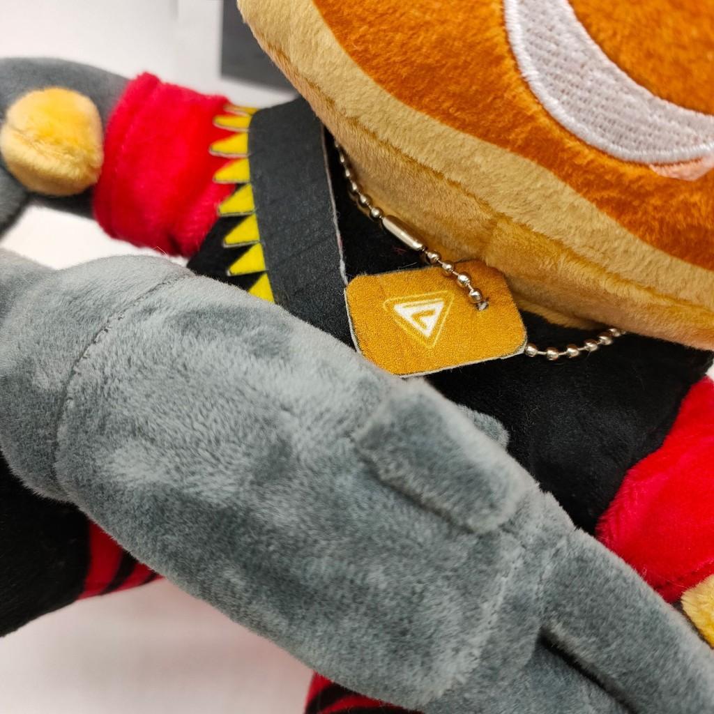 Roblox Minigunner Masked Man Plush Doll: Soft Stuffed Collectible Figure With Detachable Mask