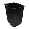 Arregui Cbz00422 Plastic Bucket for Arregui Basic, Arregui Top and Arregui Confort, 17l, with Metal Handle, Black