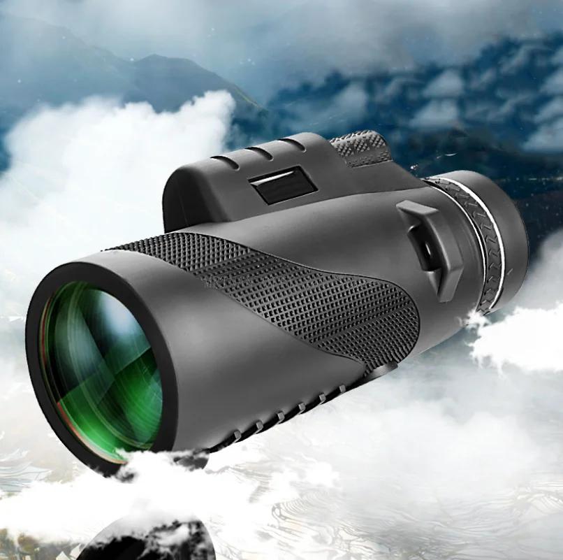 80x100 Tragbares Monokular-Teleskop Monokel Monokular Reichweite Langstrecke Teleskop Jagd Sport Outdoor Camping Reise