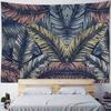 Tropical Plant Leaf Tapestry, Hippie Animal Bird, Wall Art Blanket, Living Room and Bedroom Decoration, Hanging Home Decoration