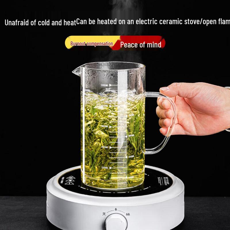 ZISIZ Borosilicate Glass Measuring Cup
