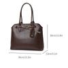Single Shoulder Bag, Retro Fashion, Large Capacity Tote Bag, High-end Sense, Simple Women's Handbag, Versatile for Work and Commuting