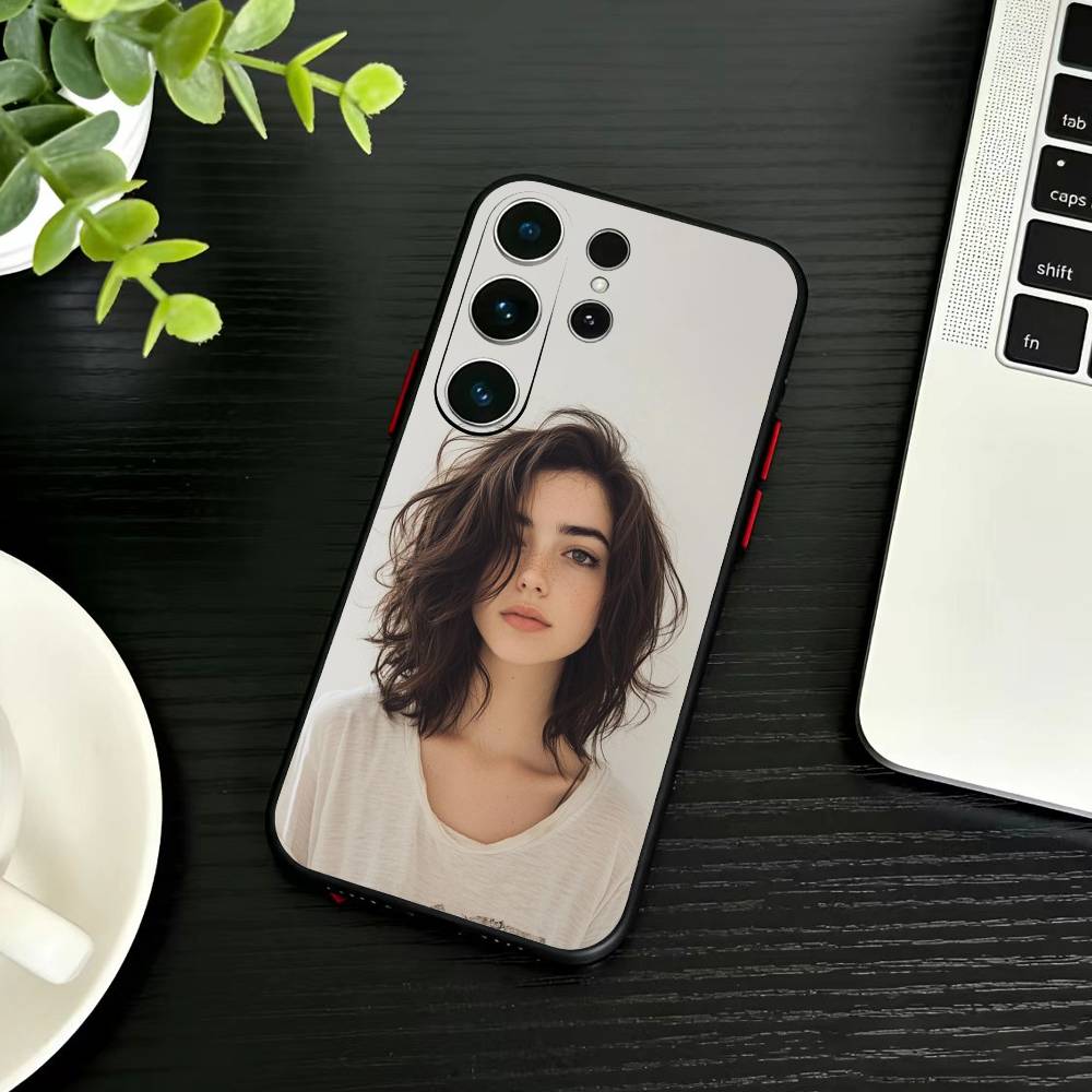 Miss Germany D-JasminSchmid Phone Case For Samsung S26,S25,S24,S23,S22,S30,S21,Ultra,Plus,FE 5G Black Soft Cover