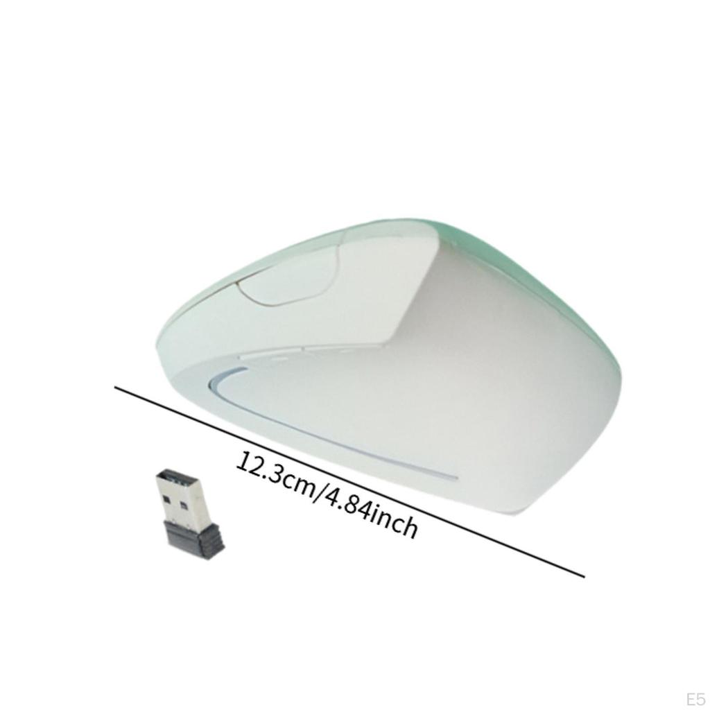 Ergonomic Vertical Wireless Mice Portable Lightweight Optical Carpal
