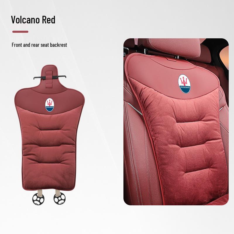 Zimowa flanelowa poduszka na siedzenie Maserati Ghibli/Levante