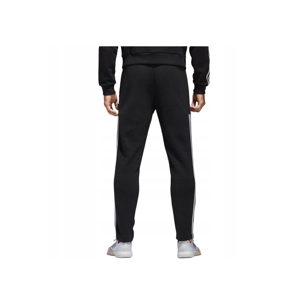 Adidas Knit Fleece-Lined Joggers Men Bottoms Black BR4083