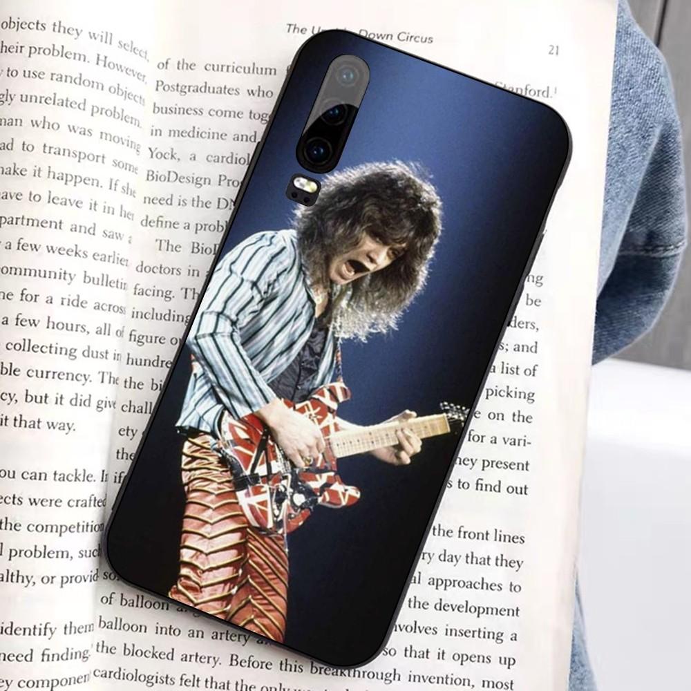 

E-Eddie V-Van-Halen Music Guitar Phone Case For Huawei Honor 10 Lite 9 20 7A 9X 30 50 60 70 Pro Plus Soft Silicone Cover Huawei Honor v30