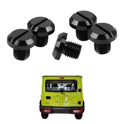 YFFSFDC Jimny Back Door Bolts M10 X 1.25 Positive Screw Jimny Cosmetic Bolts Spare