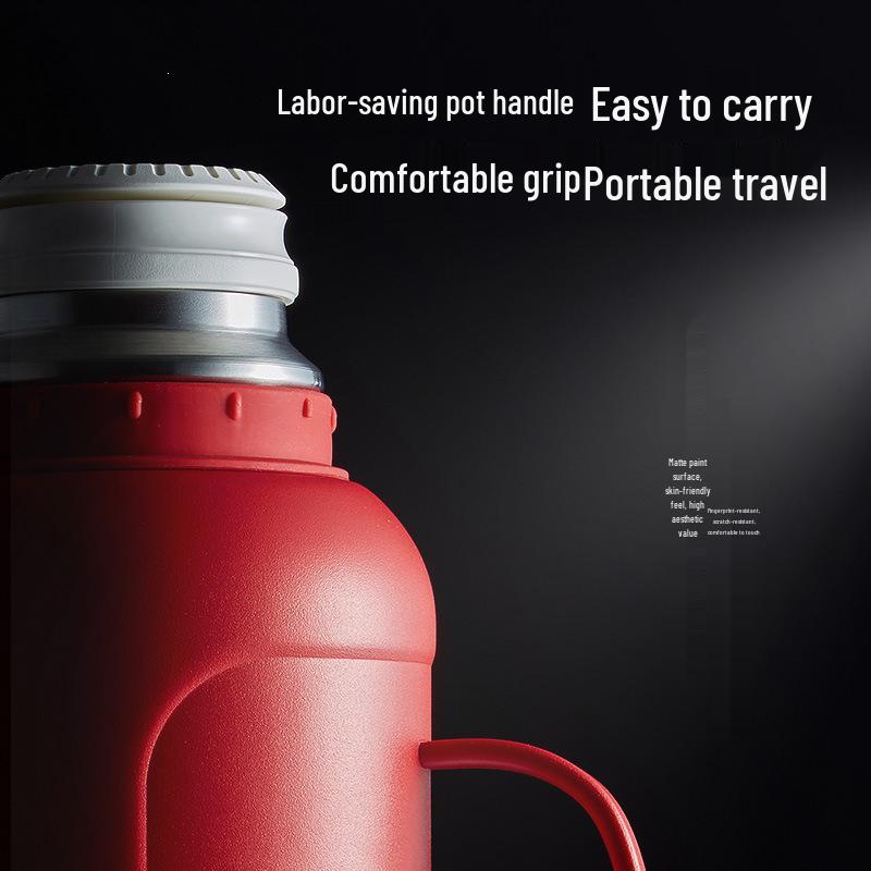 Mckaka 316L Stainless Steel Insulated Thermos - Large Capacity Double Wall Vacuum Cup for Home and Outdoor Use