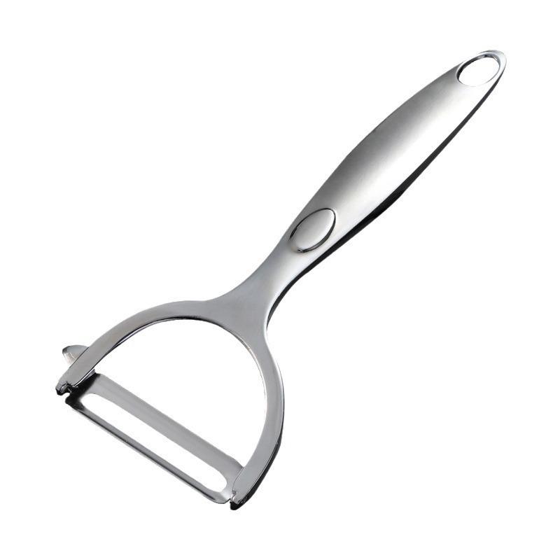 Stainless Steel Multi-Purpose Fruit & Vegetable Peeler with Zinc Alloy Slicer