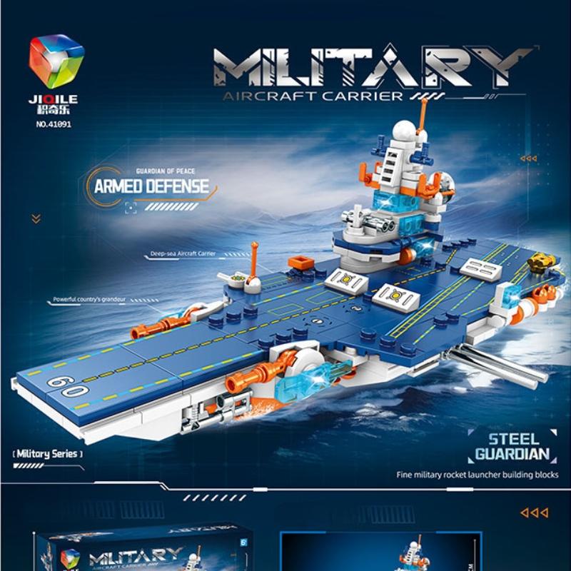 Tank Building Blocks Military Sets Missile Vehicle Aircraft Carrier Helicopter Jets Rocket Artillery Armored Car Boys Gifts