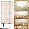 12V 2-Panel Plant Growing Light Potted Plants Shelf Seedling Growth Fill Light,EU Plug