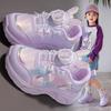 Girls' Sneakers Spring and Autumn Mesh Breathable Dad Shoes Children's Running Shoes