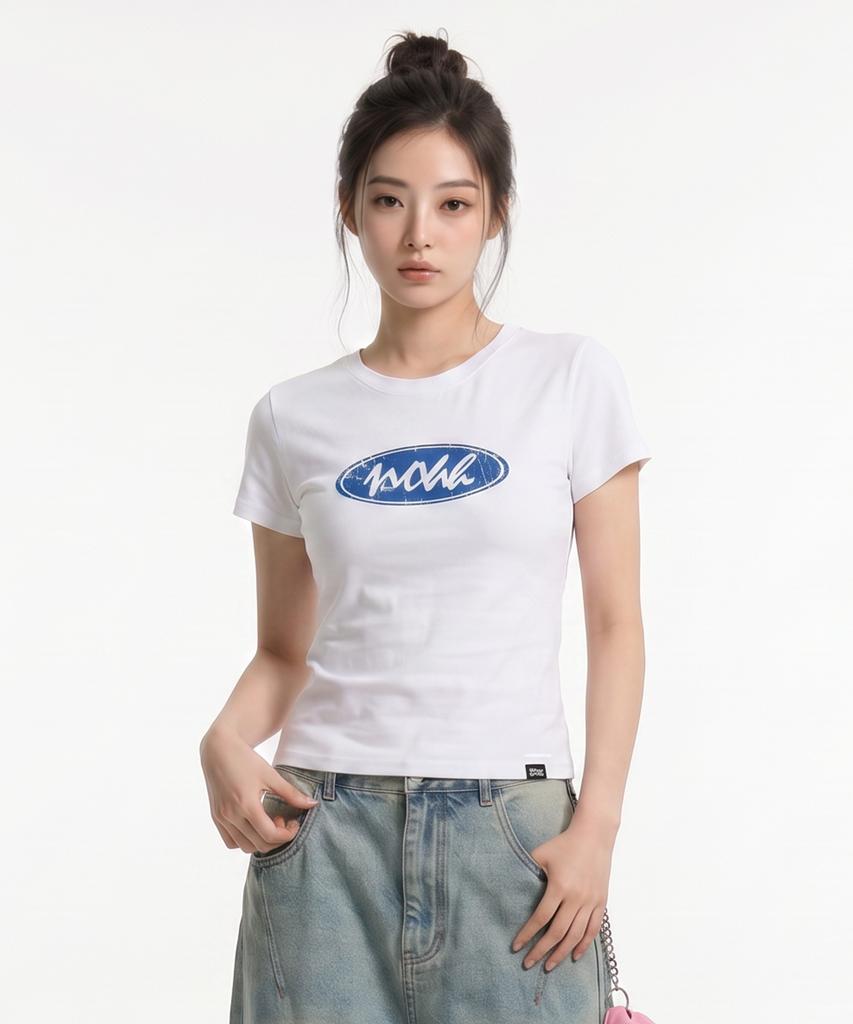 Peideu Pd Noah Slim Fit Short Sleeve T-Shirt White