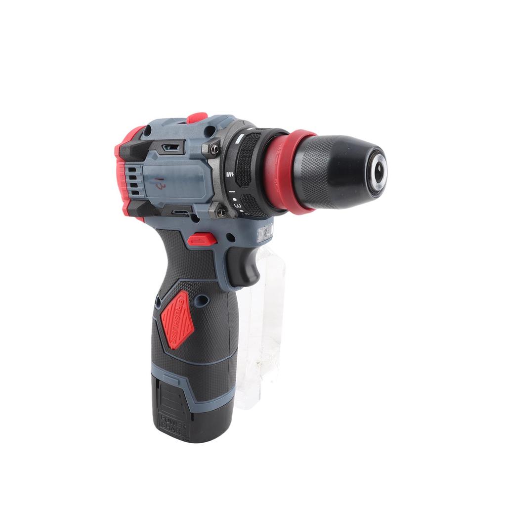 16.8V 2in1 Trapano al Litio Avvitatore Elettrico Utensile Elettrico Multifunzione Coppia 45Nm Motore Brushless Pratico Vite