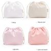27*20cm Cotton Drawstring Storage Bag White Canvas Bags for Candy Gift Package Pouch Reusable Home Sundries Organize Bags