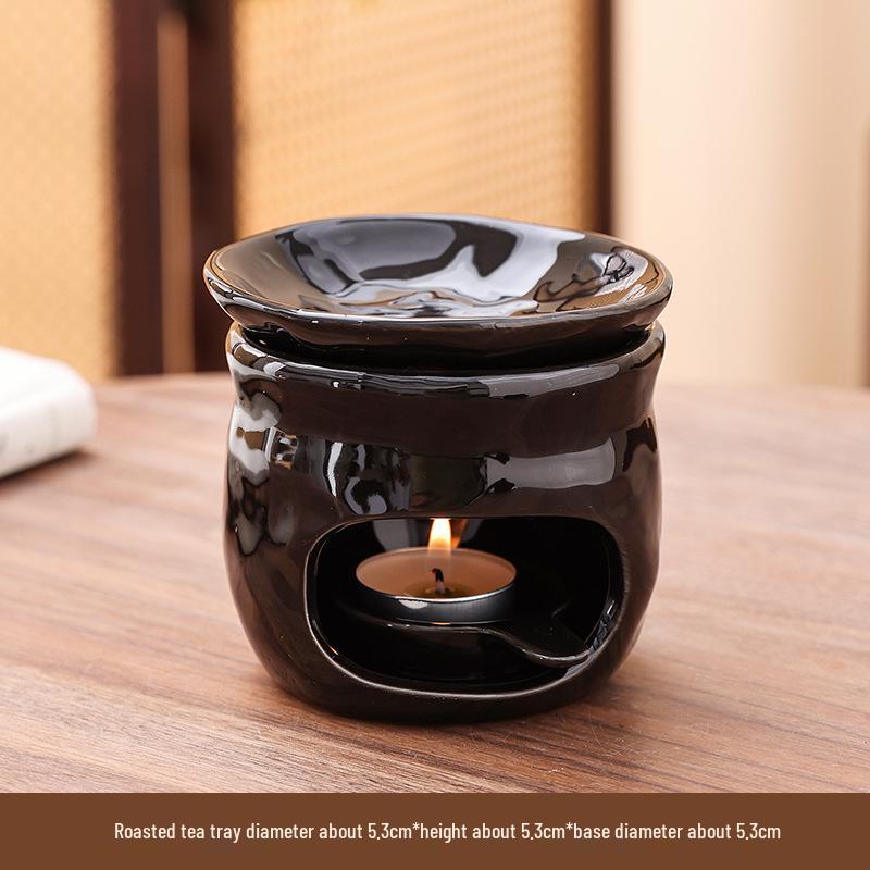 Handmade Retro Ceramic Tea & Aroma Diffuser Oven