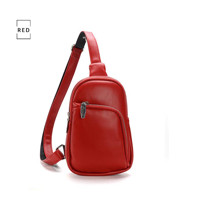 Модная и многофункциональная поясная сумка женская нагрудная сумка женская сумка через плечо чёрный 1980₽