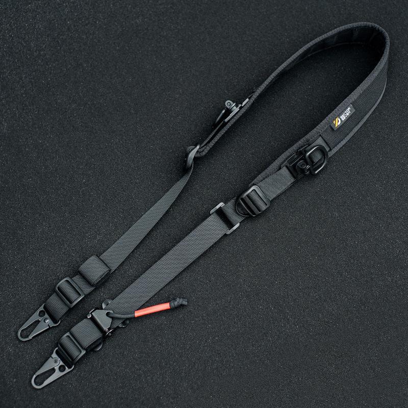 

2026 Quick Release Adjustable Tactical Techwear Shoulder Strap Outdoor Multifunction Extensible Crossbody Bag Strap Accessories чёрный