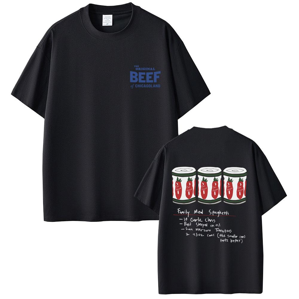 The Bear TV Show Tshirts The Original Beef of Chicagoland Funny Meme T Shirt Summer Unisex Women Casual Cotton Vintage T Shirts