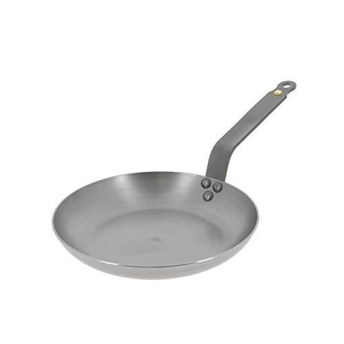 Poêle à omelette - DE BUYER - 5611.24 - Ø24cm - Tôle d'acier - Culottage facilité