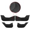 For Tesla Model Y Model 3 Model3 Modely Door Stickers Door Anti Kick Sticker Pad Leather Decals Protector Interior Accessories
