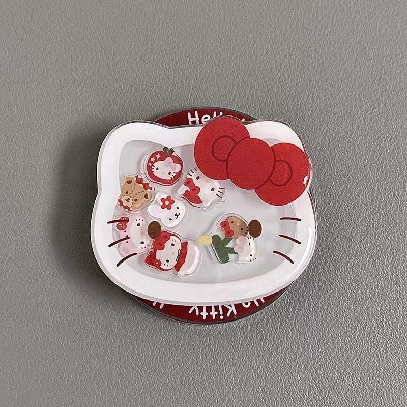 Beautiful Swinging Card Mobile Airbag Support - Rotating Portable Acrylic - A Magical Gift For The Lazy Ones