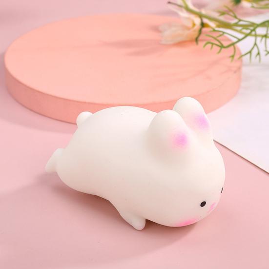 Squishes Doll Toy Lovely Decompression Cozy Touch Cute Squeeze Cartoon Rabbit Candy Bag Filler