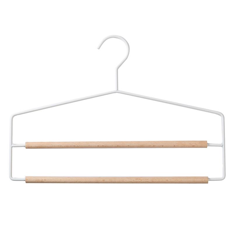 

Многослойная волшебная вешалка для брюк с зажимами и крючками для бытового хранения 37cm