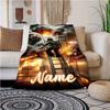 Firefighter Customize Your Name Blanket Warm Comfortable And Soft Blankets Are Suitable For Home Lunch Break Blanket Office Sofa Sofa Gift To