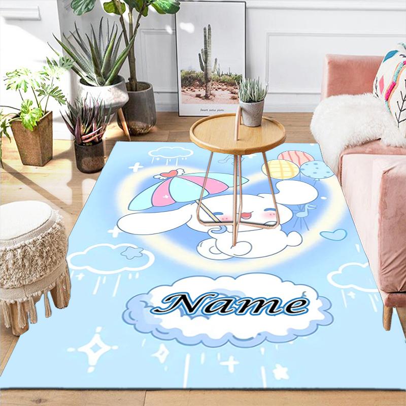 Custom 1Pc Kawaii Gothic Kitty Rug Office Carpet Indoor Outdoor Entrance Doormat Nonslip Soft And Comfortable Living Room D2915282