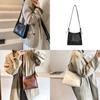 Stylish Vintage Fashion Tote Bag For Women Spacious Commuter Design In Black Brown White