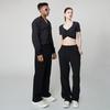 ATHPLATFORM Au41Pt06 Flared Sweatpants_Black