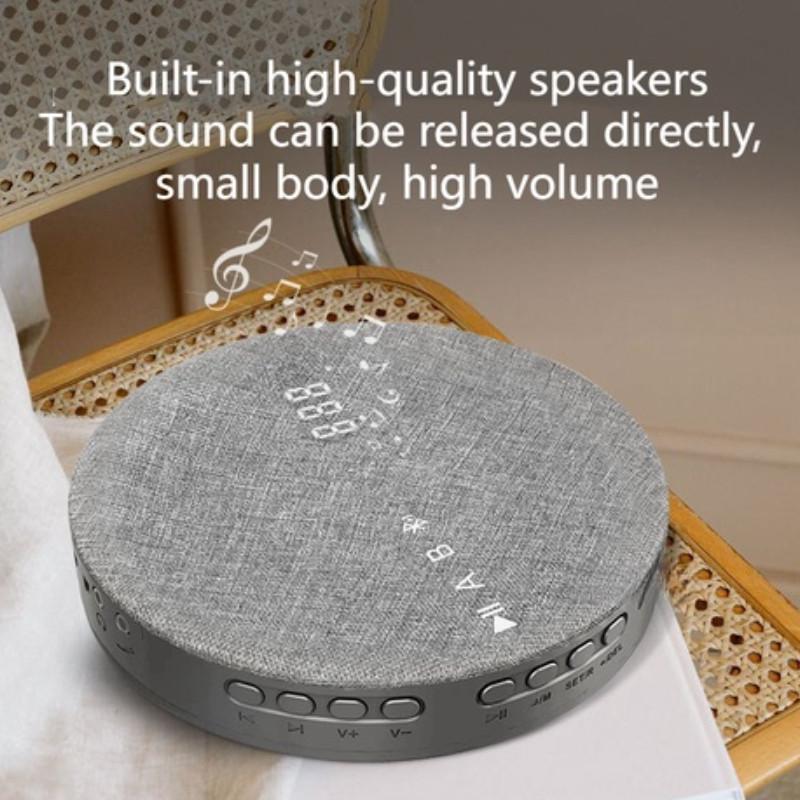 Portable Bluetooth CD Player DVD VCD MP3 Hifi With Speaker USB Vintage Music With Remote Control Stereo Home Study Walkman