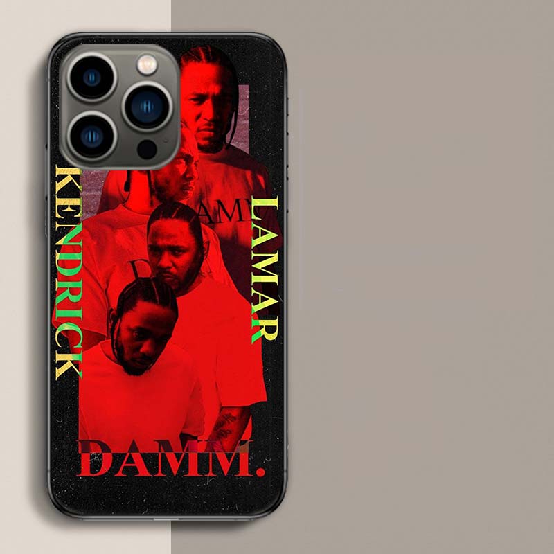 Kendrick Lamar DAMN Phone Case For Iphone 17 Air 15 Pro 14 Plus 16 Pro Max 12 13 Mini 11 16E X XS Cover Cute Fundas