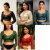 Wedding Party Wear Embroidery Blouse Indian Women's Designer Ethnic Choli Dress