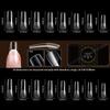 480 Pcs False Nails Tips Soft Gels Tips Semi-Frosted Nails Tips Full Cover Stick on Nails Press On Nails for Women Girl