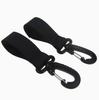 Rotating Stroller Hook with Hook and Loop Straps for Umbrella Stroller and Baby Cart